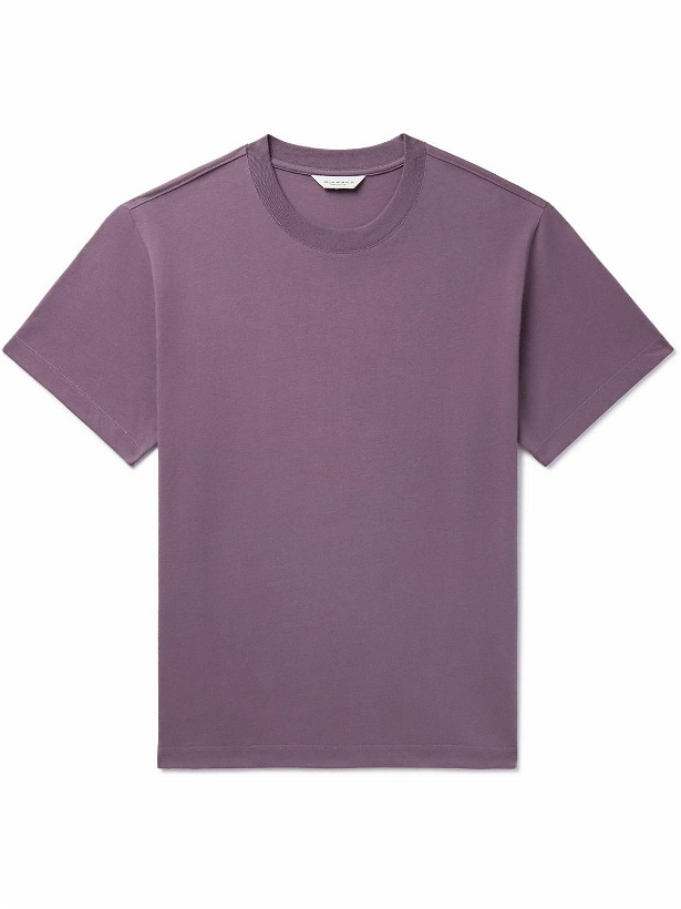 Photo: Club Monaco - Cotton-Jersey T-Shirt - Purple