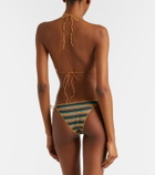 Oséree Lumière striped bikini