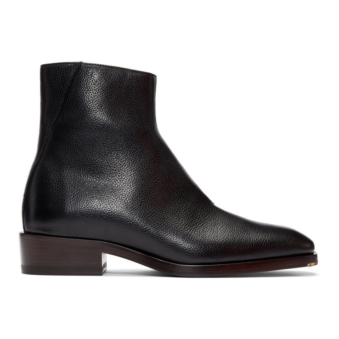 Photo: Jimmy Choo Black Leather Lucas Boots