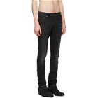 Saint Laurent Black Low Waisted Skinny Jeans