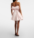 Magda Butrym Pleated cotton minidress