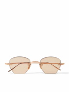 Jacques Marie Mage - Oatman Limited-Edition Rimless Rose Gold-Tone Sunglasses
