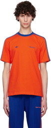 Wales Bonner Orange adidas Originals Edition Embroidered Logo T-Shirt