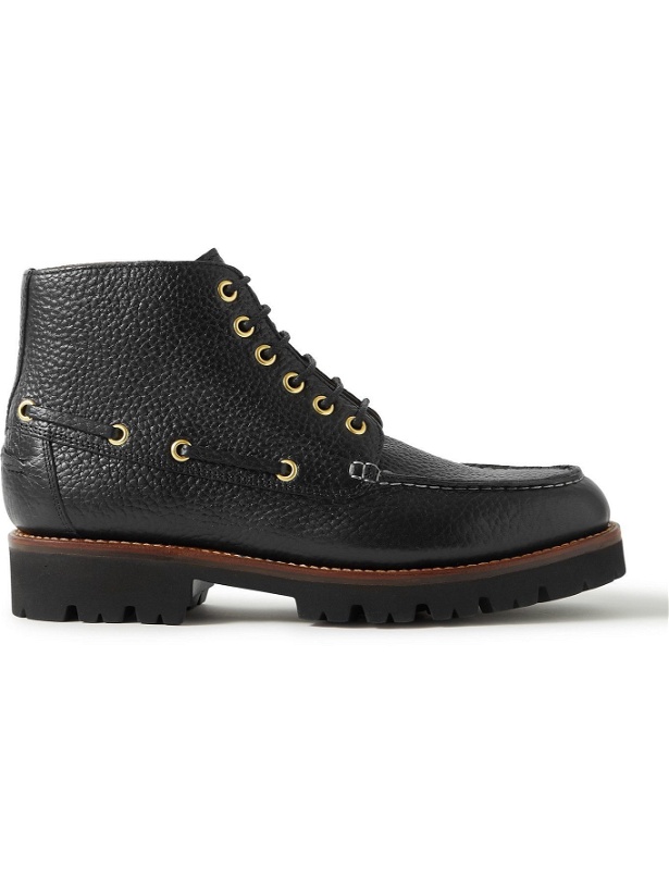 Photo: Grenson - Easton Full-Grain Leather Boots - Black