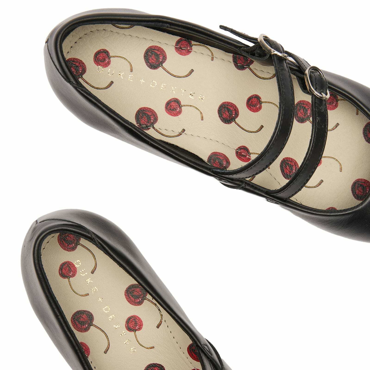 Duke + Dexter Women's Mary Jane Shoe in Black