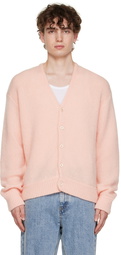 Second/Layer SSENSE Exclusive Pink Servizi Cardigan