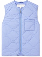ARKET - Aaro Quilted Recycled-Shell Gilet - Blue