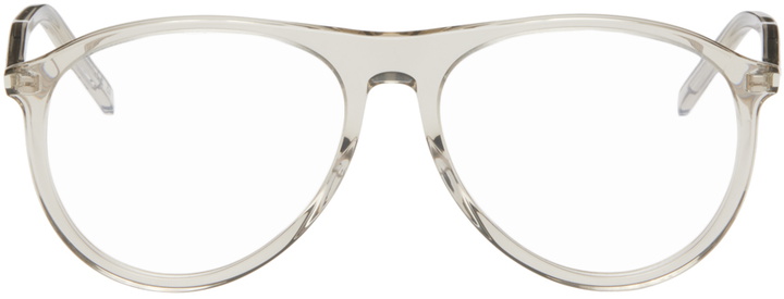 Photo: Saint Laurent Beige SL 667 Glasses