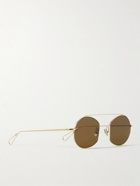 AHLEM - Place des Victoires Aviator-Style Gold-Tone Sunglasses