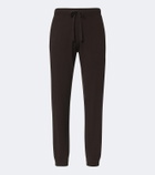Allude Wool and cashmere sweatpants