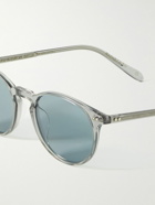 Oliver Peoples - Riley Sun Round-Frame Acetate Sunglasses