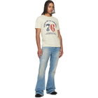 COÛT DE LA LIBERTÉ Off-White Sammy 'CDLL 76' Embellished S/S T-shirt