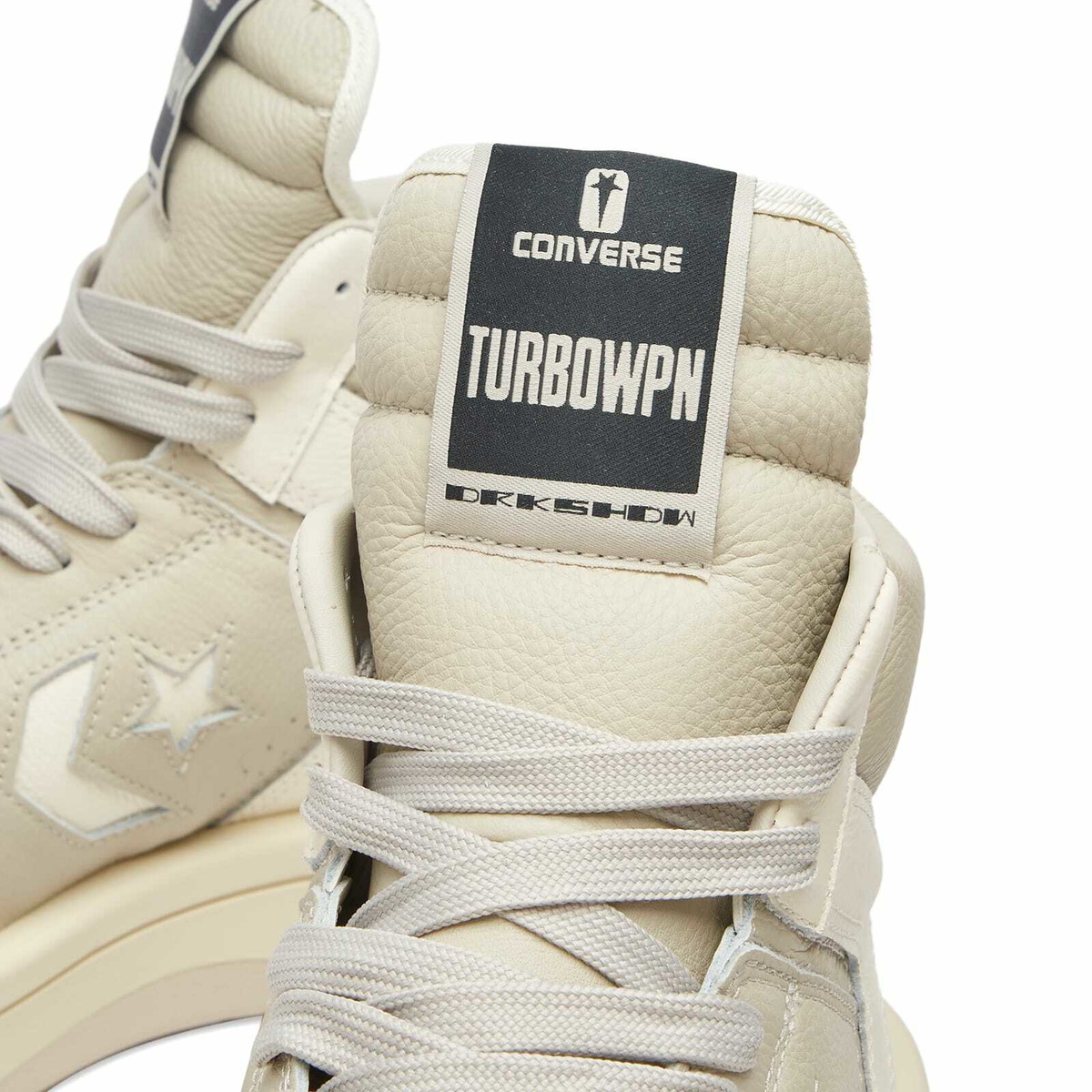 Rick Owens DRKSHDW x Converse TURBOWPN Sneaker in Oyster