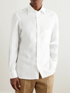 Rubinacci - Linen Shirt - White