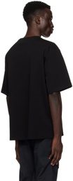 CARNET-ARCHIVE Black Excavated T-Shirt
