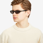 Balenciaga BB0402S Sunglasses in Black/Grey 
