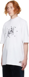 Boramy Viguier White French Terry Graphic T-Shirt