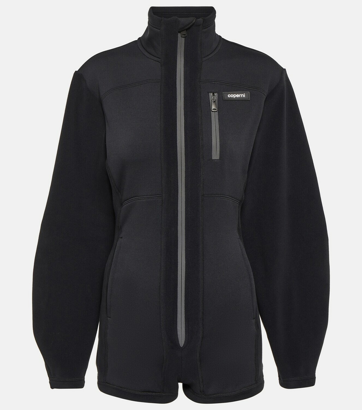 Coperni Logo fleece playsuit