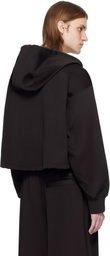 Lacoste Brown Runway Oversized Hoodie