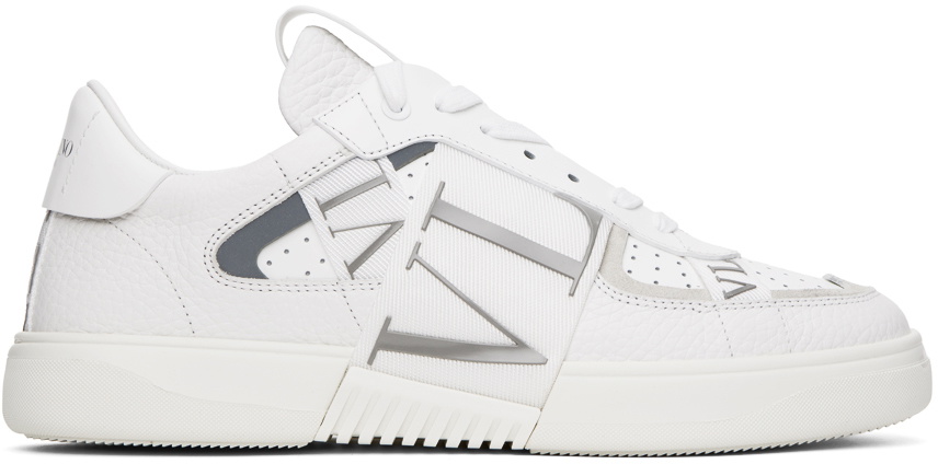 スニーカー Valentino Garavani White Leather Vl7N Sneakers Valentino Garavani White VL7N Sneakers Valentino Garavani