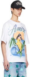 AMIRI White Printed T-Shirt