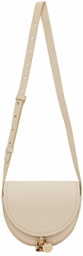 See by Chloé Beige Small Mara Saddle Bag