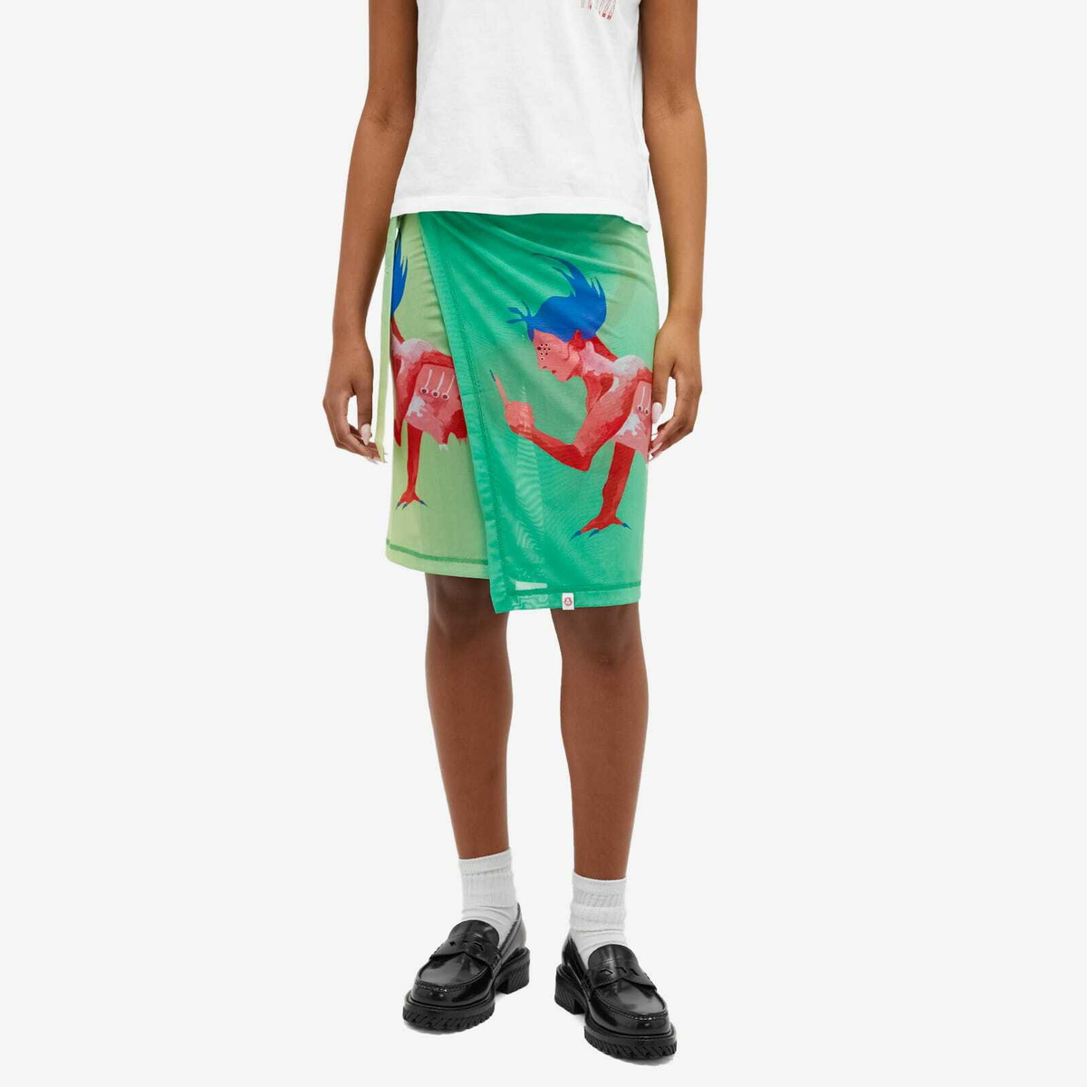 スカート Charles Jeffrey POWER MESH SKIRT 2024ss スカート Charles Jeffrey POWER MESH SKIRT 2024ss Power Mesh
