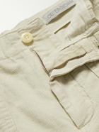 Outerknown - Seventyseven Straight-Leg Organic Cotton-Corduroy Shorts - White