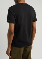 Moose Knuckles Chamblee Logo Cotton T-shirt Black