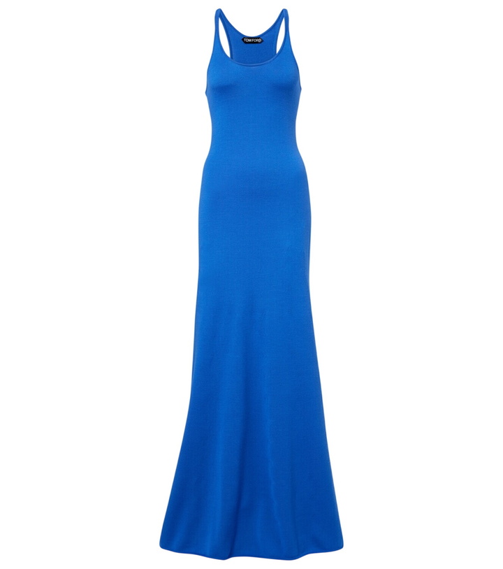 Photo: Tom Ford Knitted wool maxi dress