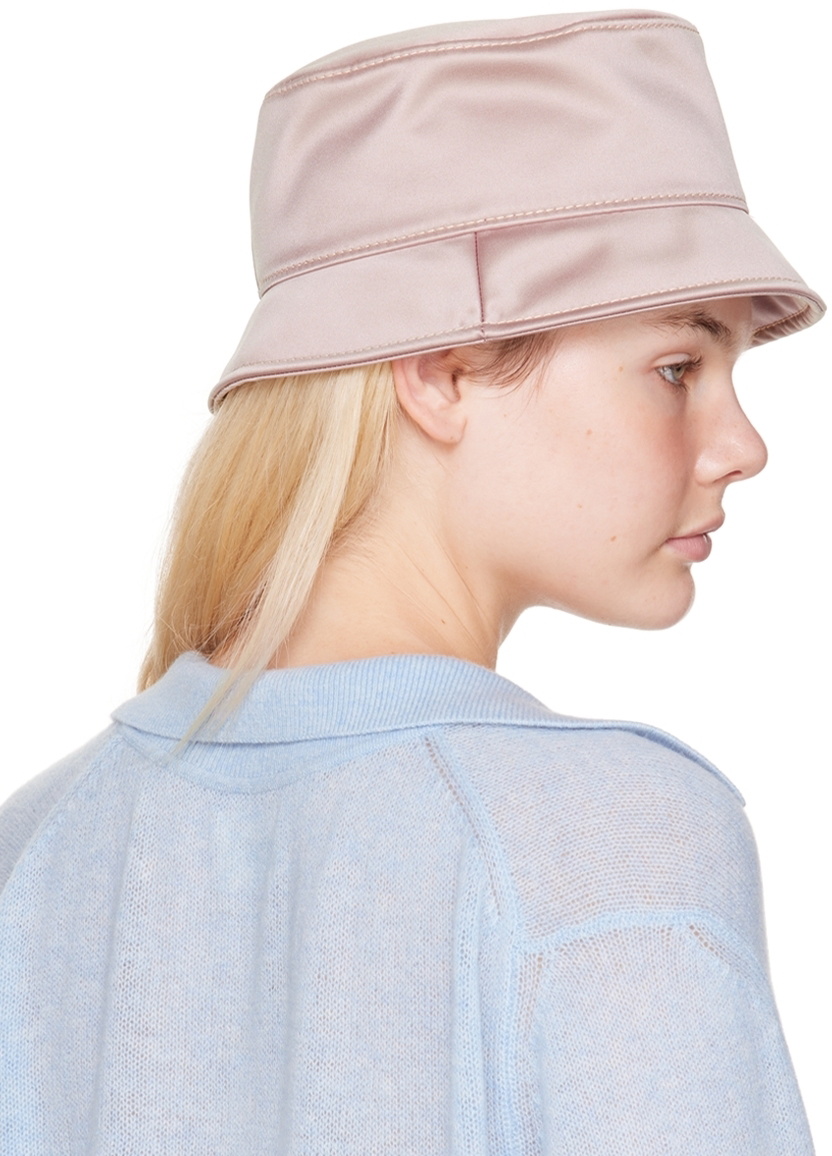 Maison Michel Purple Axel Beach Hat