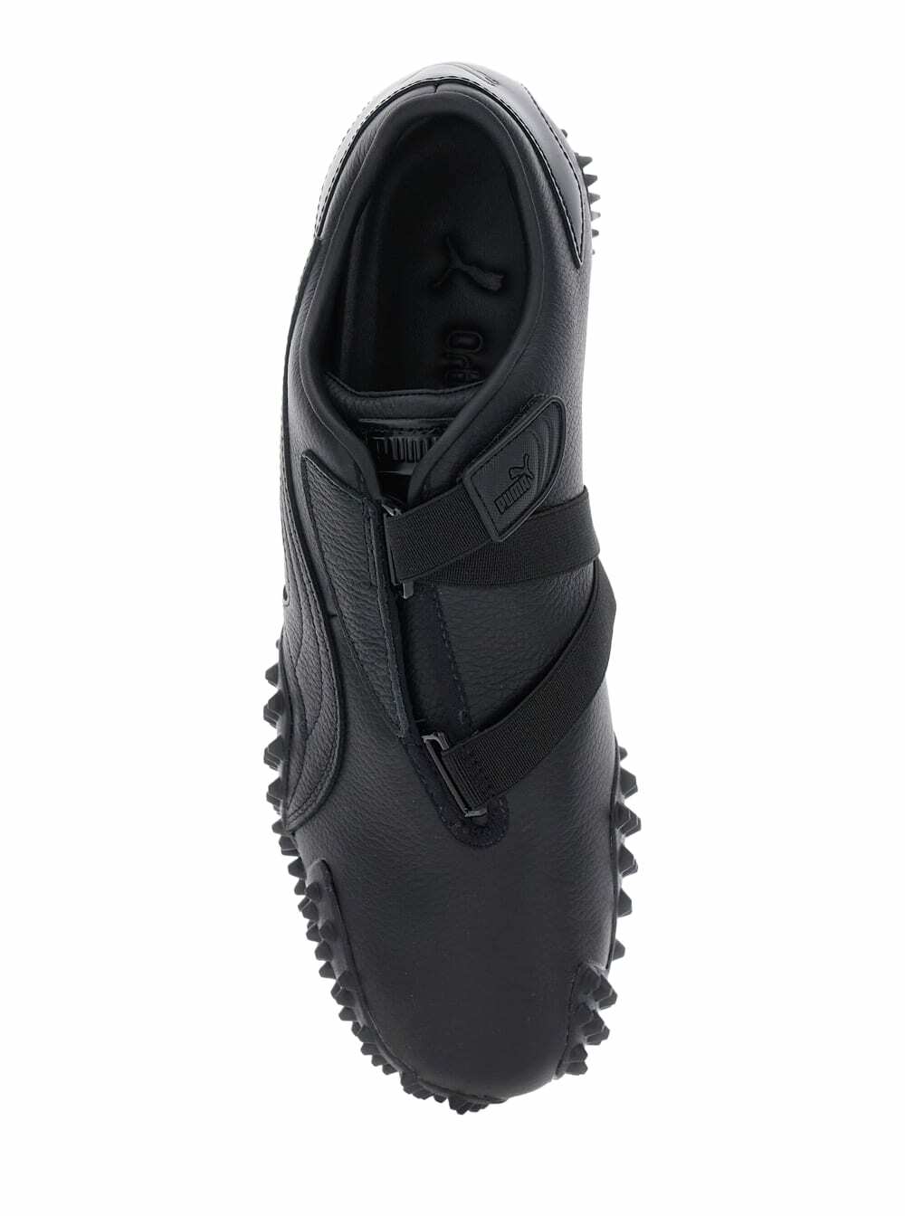 Puma mostro Black Sneakers With Logo Patch On The Tongue And Studded Sole In Leather Unisex
