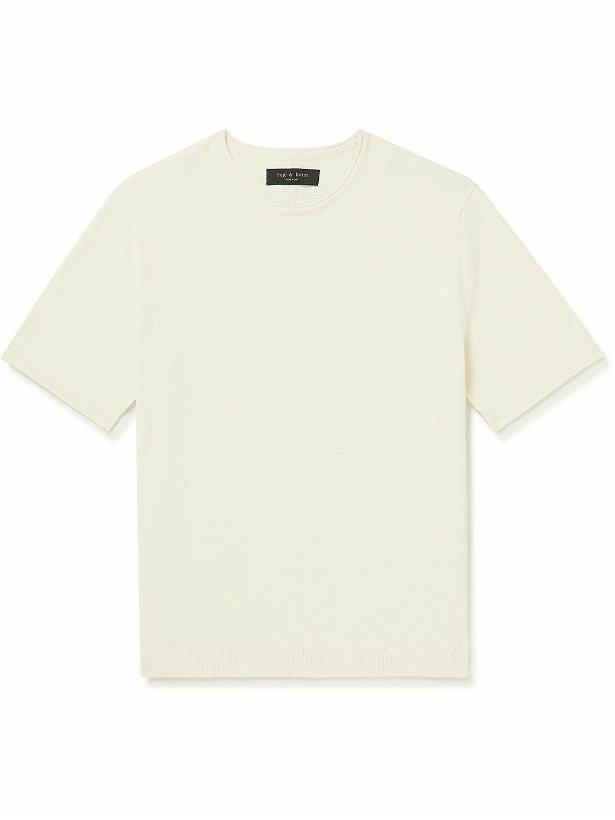 Photo: Rag & Bone - Louis Organic Cotton T-Shirt - Neutrals