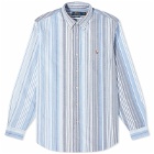 Polo Ralph Lauren Men's Stripe Button Down Oxford Shirt in Blue Multi