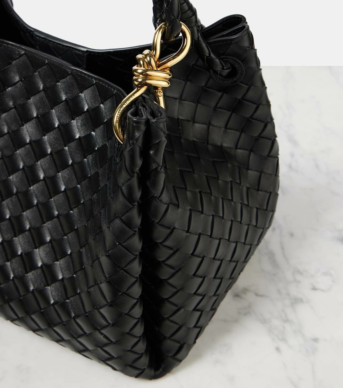 Bottega Veneta Parachute Large leather shoulder bag Bottega
