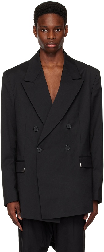 Photo: Han Kjobenhavn Black Boxy Suit Blazer