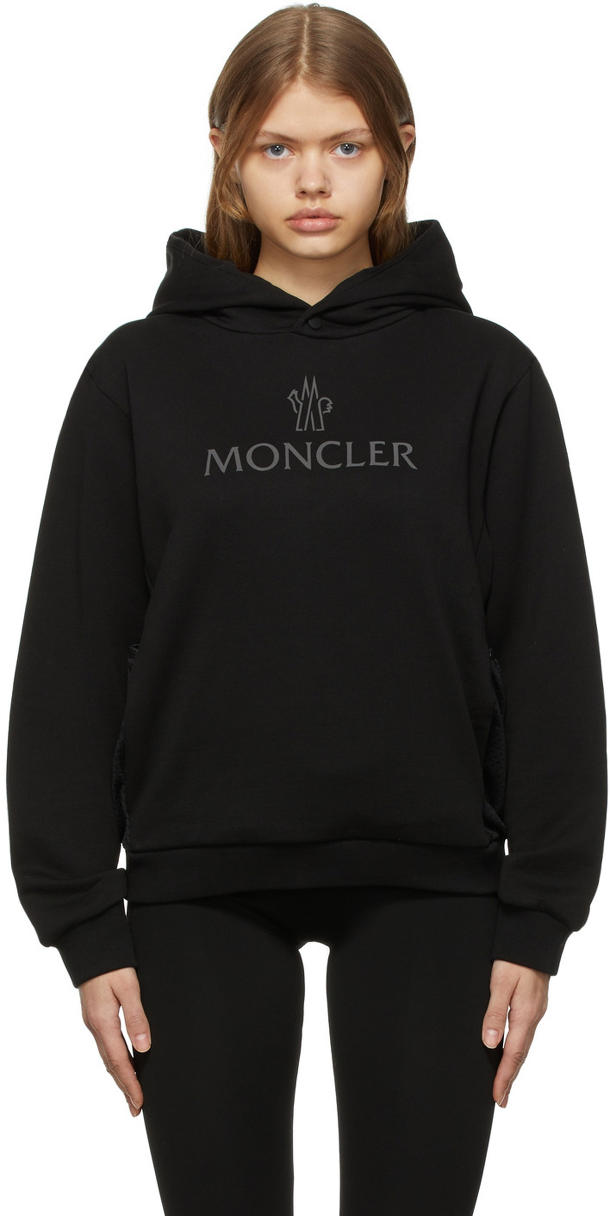 Moncler Black Logo Hoodie Moncler