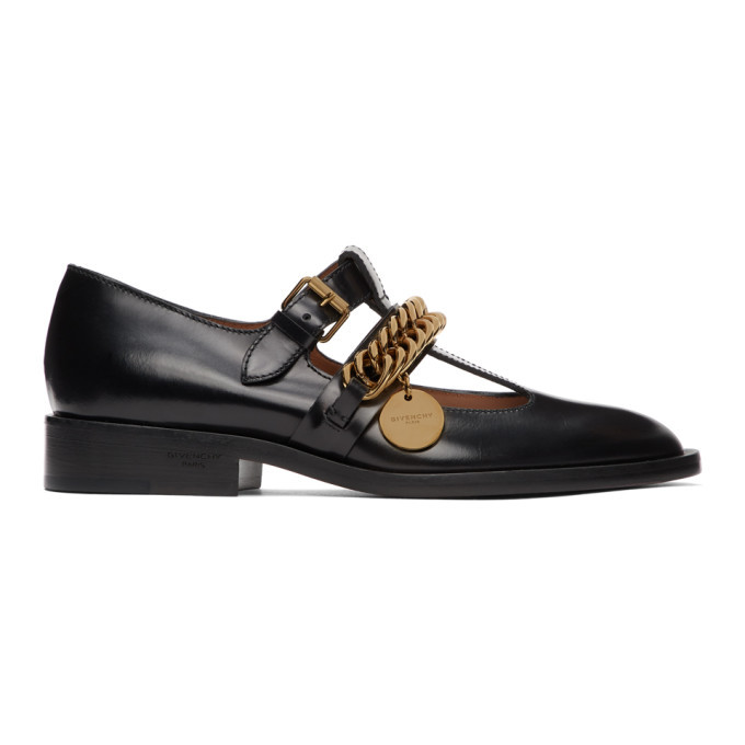 Black Leather Chain Mary Jane Flats Madewell The Remy Mary Jane Flat in True Black, Size 7 | eBay main image 2