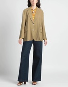 Erika Cavallini Womens Blazer Sand