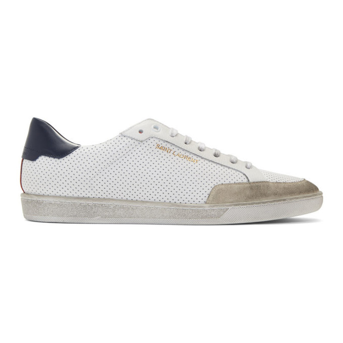 Saint Laurent White Court Classic SL/10 Sneakers Saint Laurent