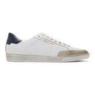 Saint Laurent White Court Classic SL/10 Sneakers