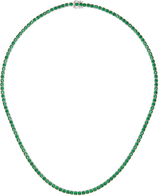 Photo: Hatton Labs Green Tennis Necklace