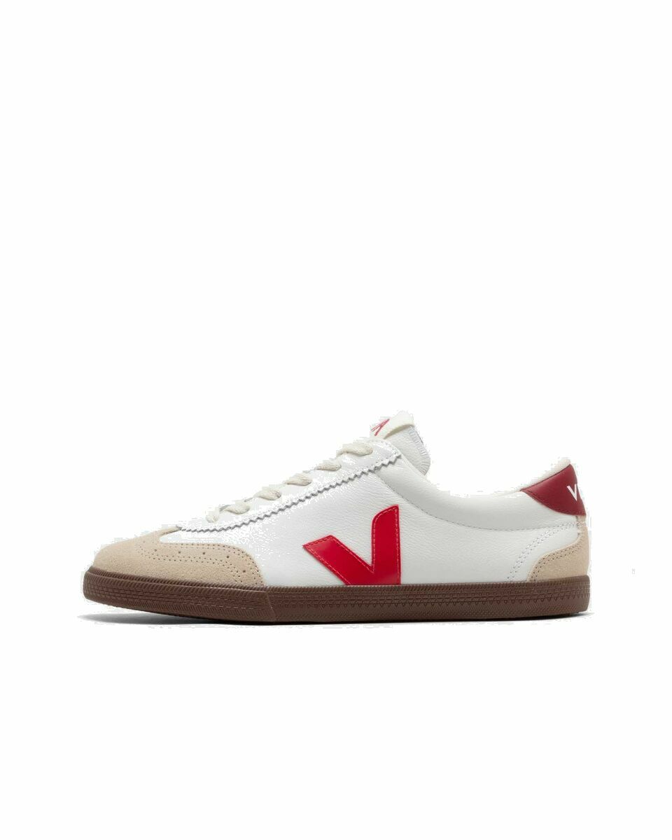 Photo: Veja Volley O.T. Leather White - Womens - Lowtop