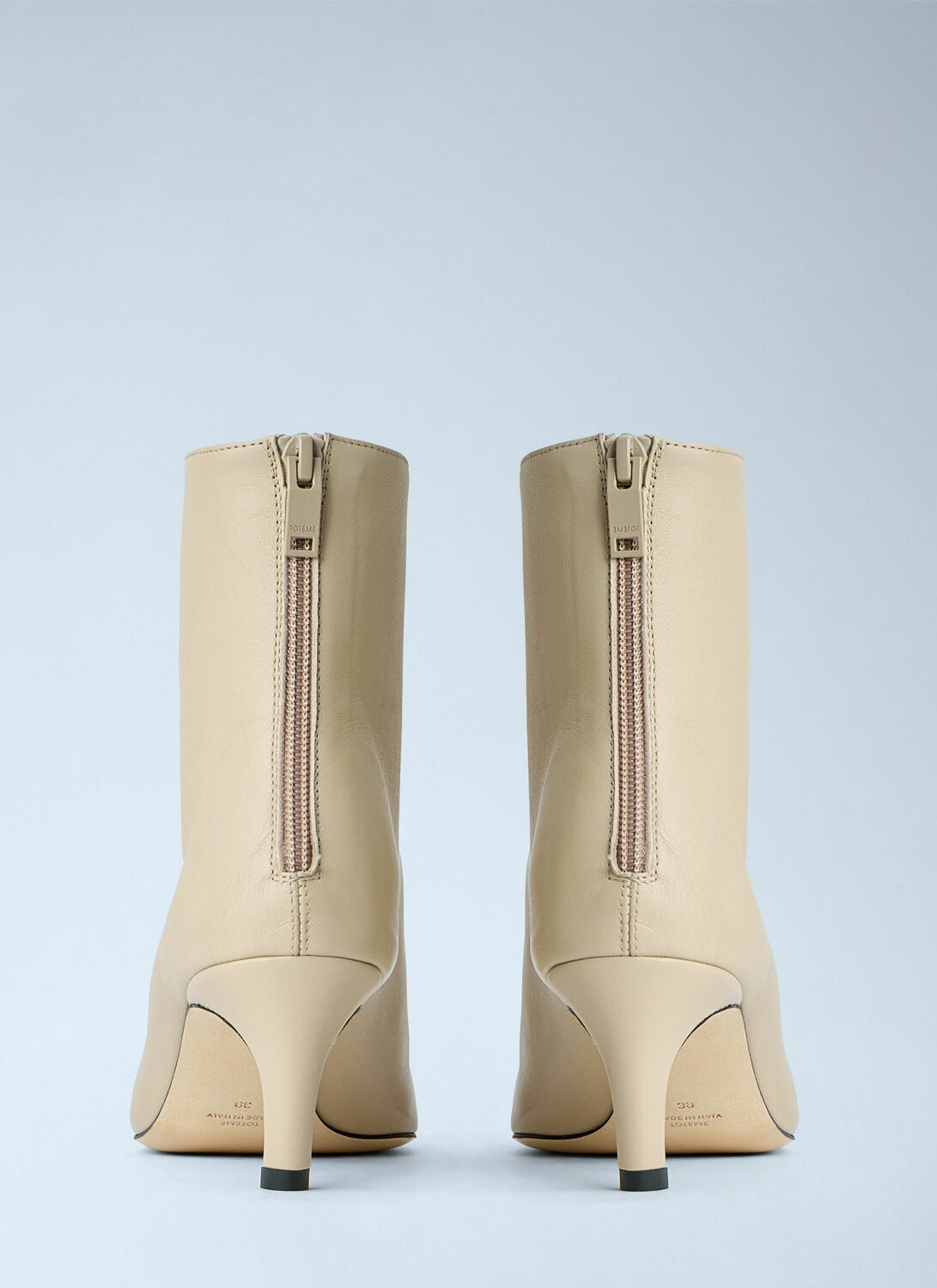 Toteme Soft Nappa Ankle Boots