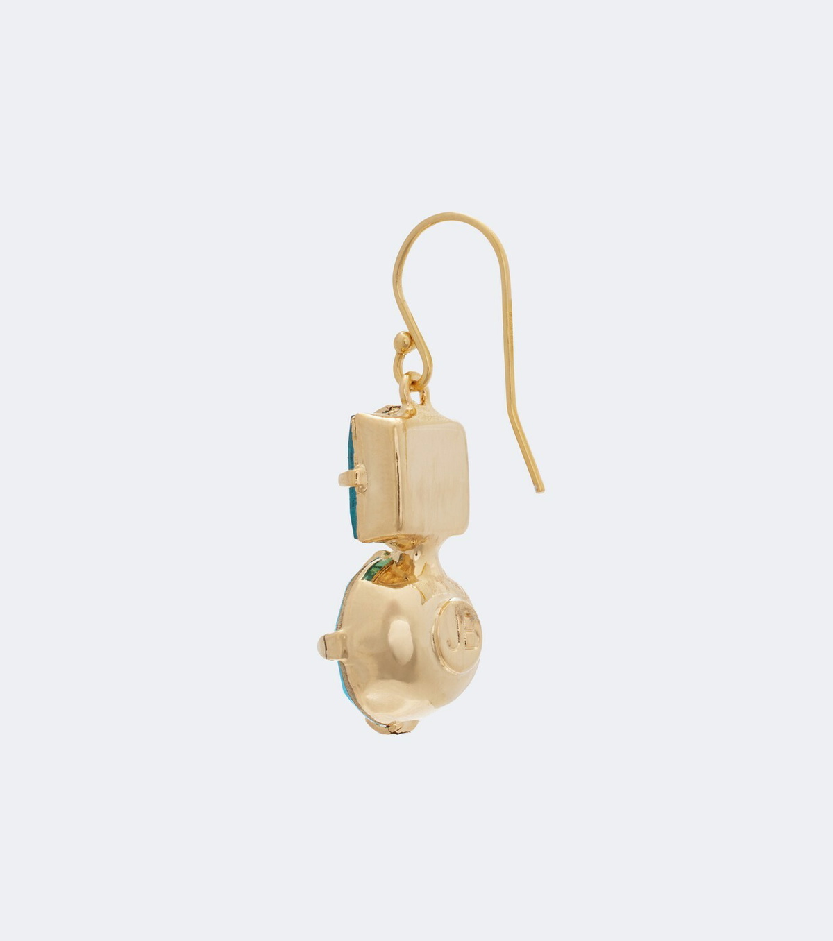 Jennifer Behr Kaiden gold-plated drop earrings