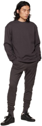 John Elliott Brown Cotton Sweatshirt