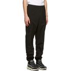 Saul Nash Black Hybrid Ventilation Lounge Pants