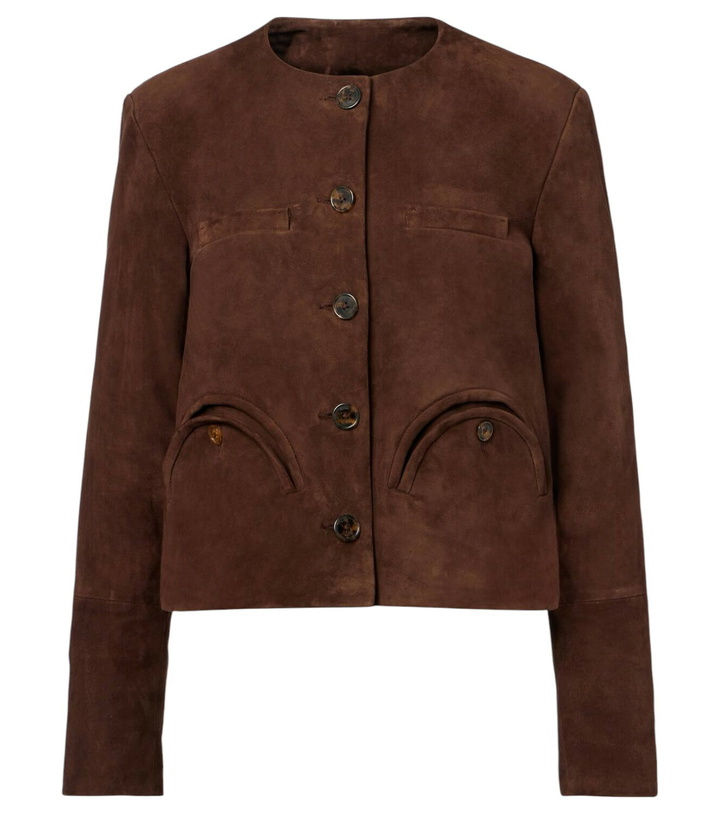 Photo: Blazé Milano Gliss Bolero suede jacket