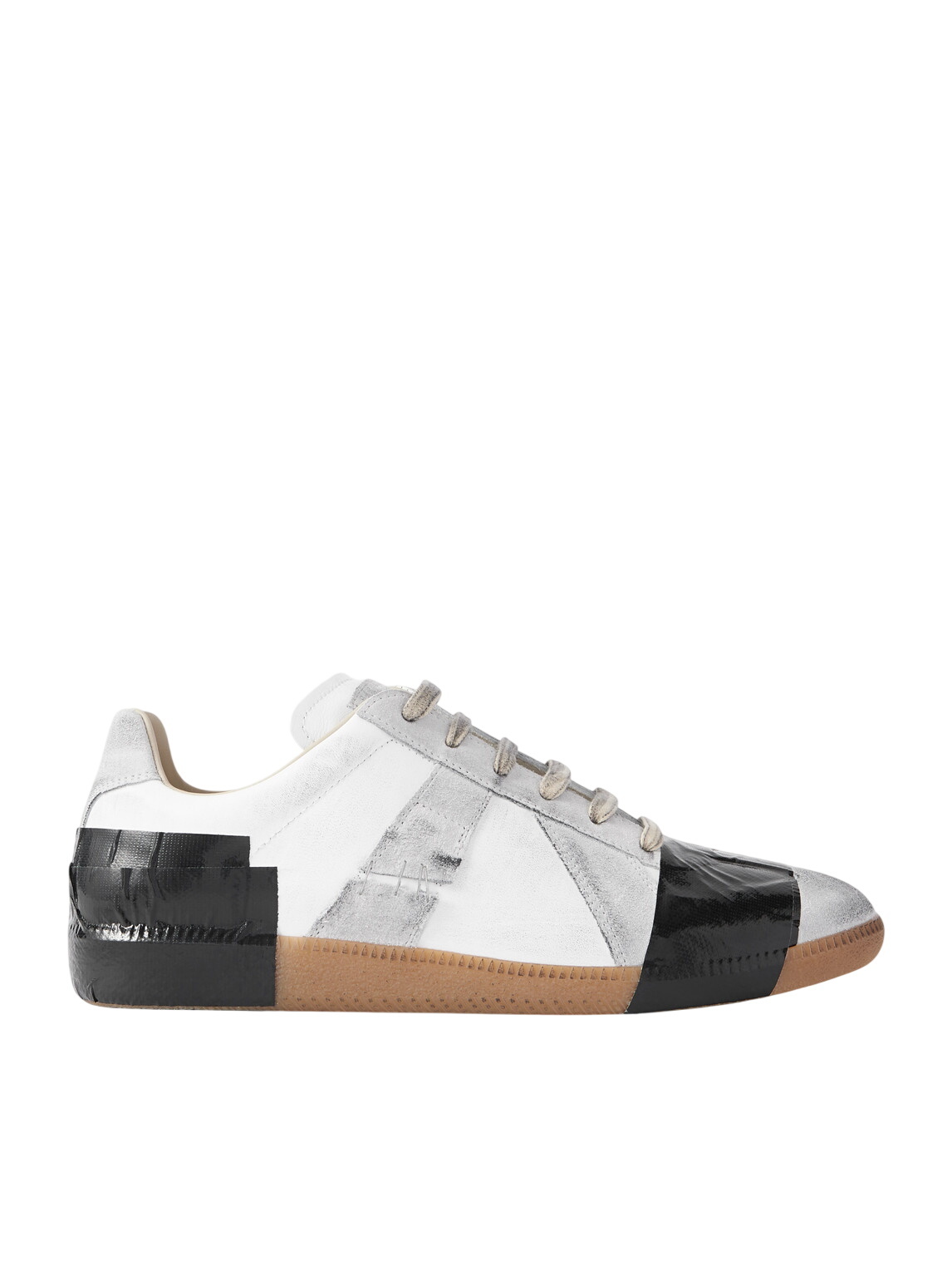 Retro Runner Sneaker - Black/Grey Maison Margiela