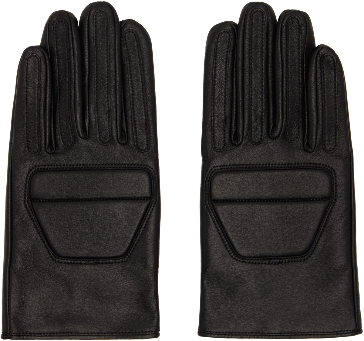 Yohji Yamamoto Black New Era Gloves Yohji Yamamoto